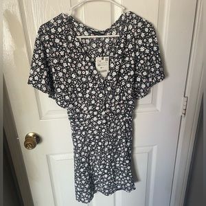 Zara floral dress